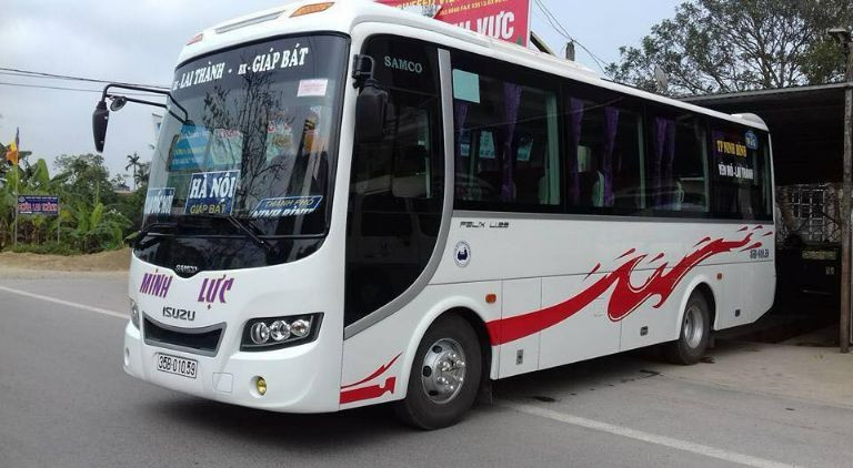 Dàn xe đời mới của nhà xe Minh Lực phục vụ tuyến Ninh Bình Lạng Sơn