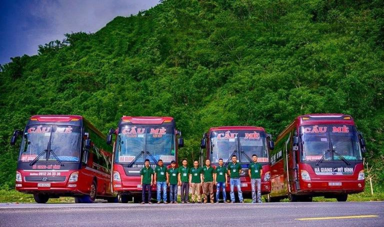 Dàn xe đời mới tiện nghi của Nhà xe Cầu Mè