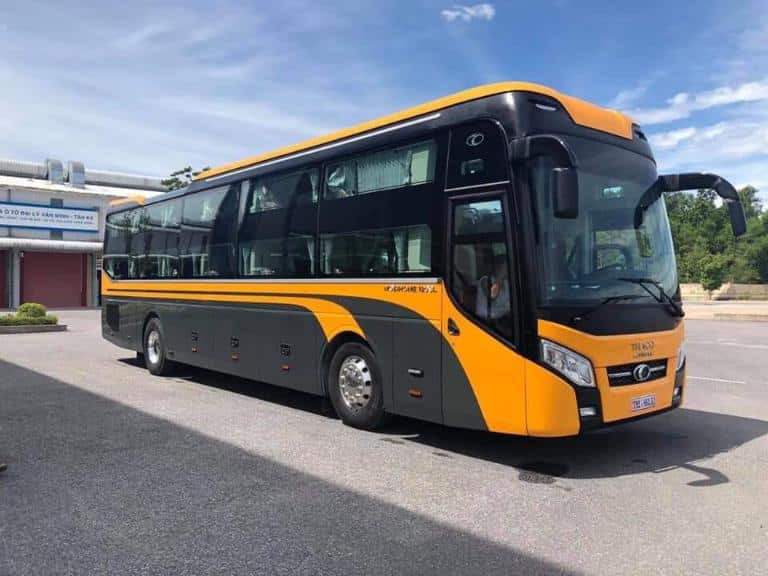 Dàn xe giường nằm hiện đại của Nhà xe Phương Hồng Linh