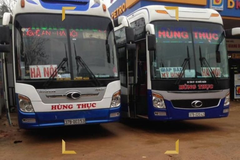 Dàn xe hiện đại của nhà xe Hùng Thục chạy Nghệ An Bắc Ninh