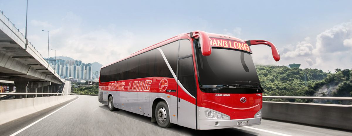 Dàn xe hiện đại phục vụ hành khách của hãng xe khách đi Phú Yên Hoàng Long