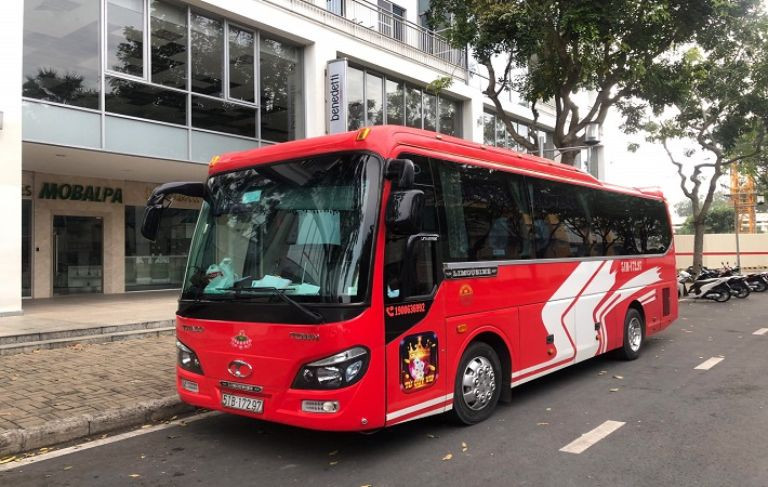 Dàn xe khách Tôn Thắng được hành khách tuyến Hà Giang Thái Bình tin tưởng