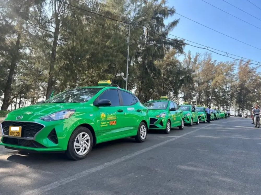 Dàn xe taxi Mai Linh Đô Lương luôn được bảo dưỡng định kỳ