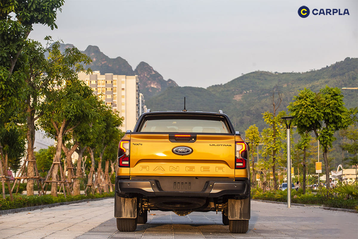 Đánh giá đuôi xe Ford Ranger 2022 và thùng hàng