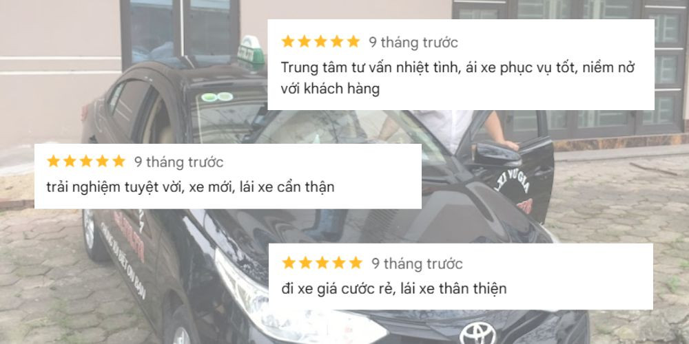 Đánh giá khách hàng về dịch vụ taxi Vũ Gia tại Hải Phòng cho thấy sự hài lòng và tin cậy