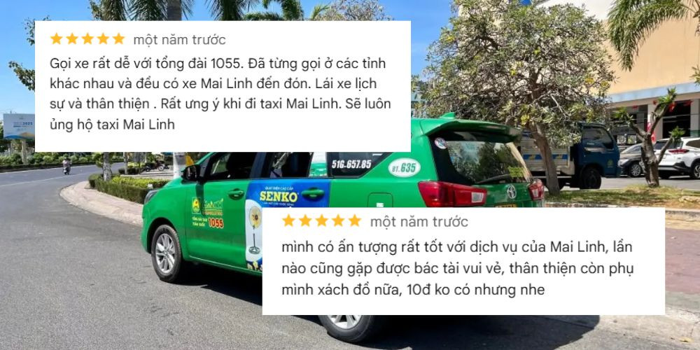 Đánh giá khách hàng về tổng đài taxi Đà Lạt Mai Linh