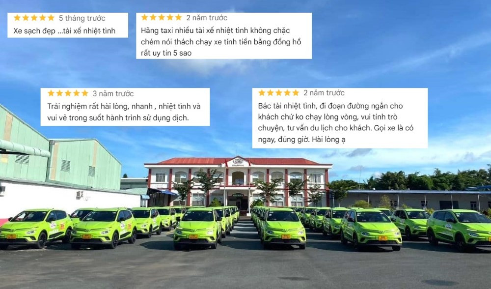 Đánh giá tích cực về Taxi Nam Thắng trên Google Maps