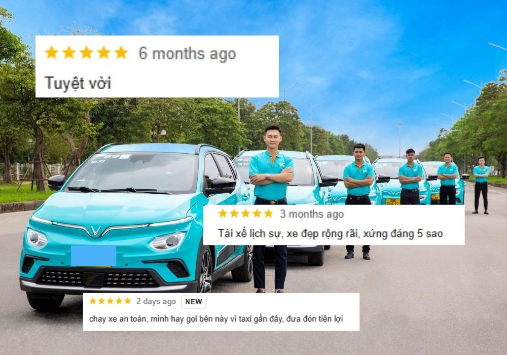 Đánh giá từ người dùng về trải nghiệm với taxi Xanh SM Thủ Dầu Một