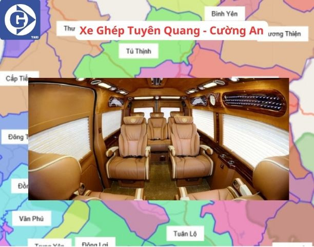 Danh sách số điện thoại các hãng xe ghép Tuyên Quang, hiển thị trên màn hình điện thoại hoặc máy tính.