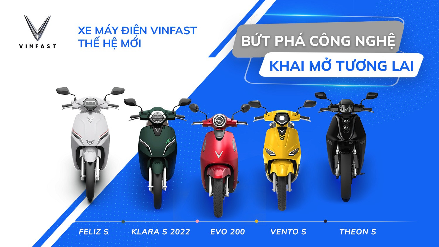 Đặt cọc xe máy điện VinFast Theon S thông minh