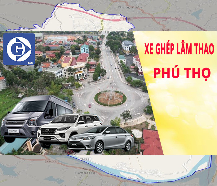 Đặt dịch vụ xe ghép Lâm Thao Phú Thọ tiện lợi qua ứng dụng di động