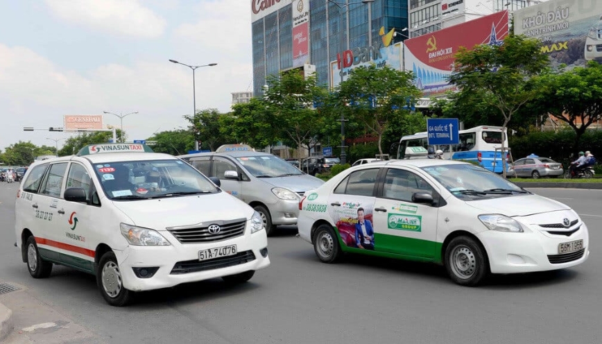 Đặt taxi của hãng ra sân bay dễ dàng