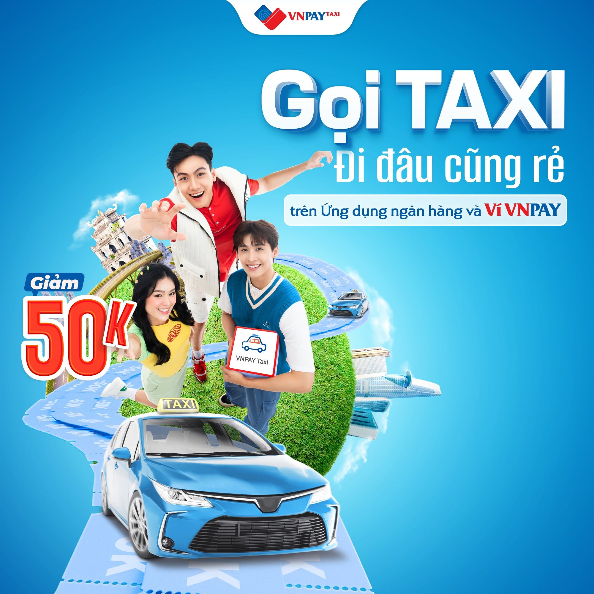 Đặt Taxi Mai Linh Huế dễ dàng qua ứng dụng VNPAY