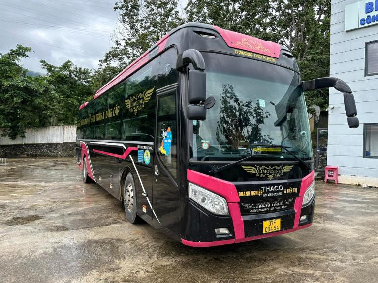 Đặt vé tại văn phòng Trung Trầm