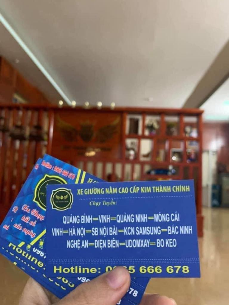 Đặt vé xe Kim Thành Chính dễ dàng qua hotline điện thoại