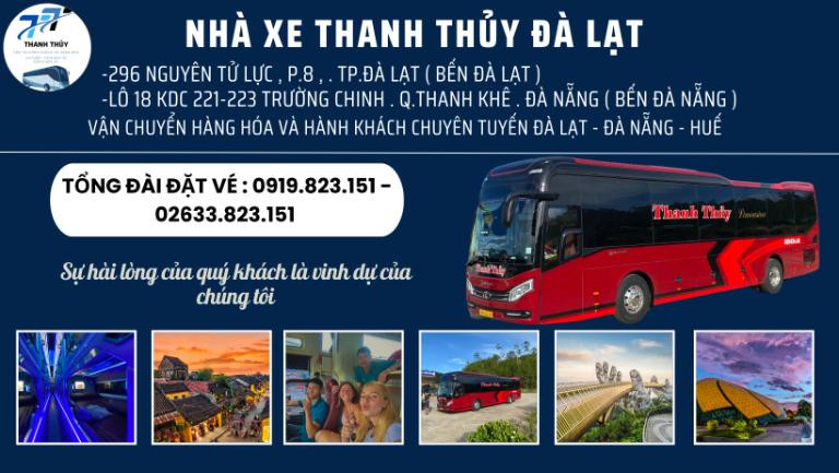 đặt vé xe Thanh Thủy Đà Lạt qua fanpage Facebook