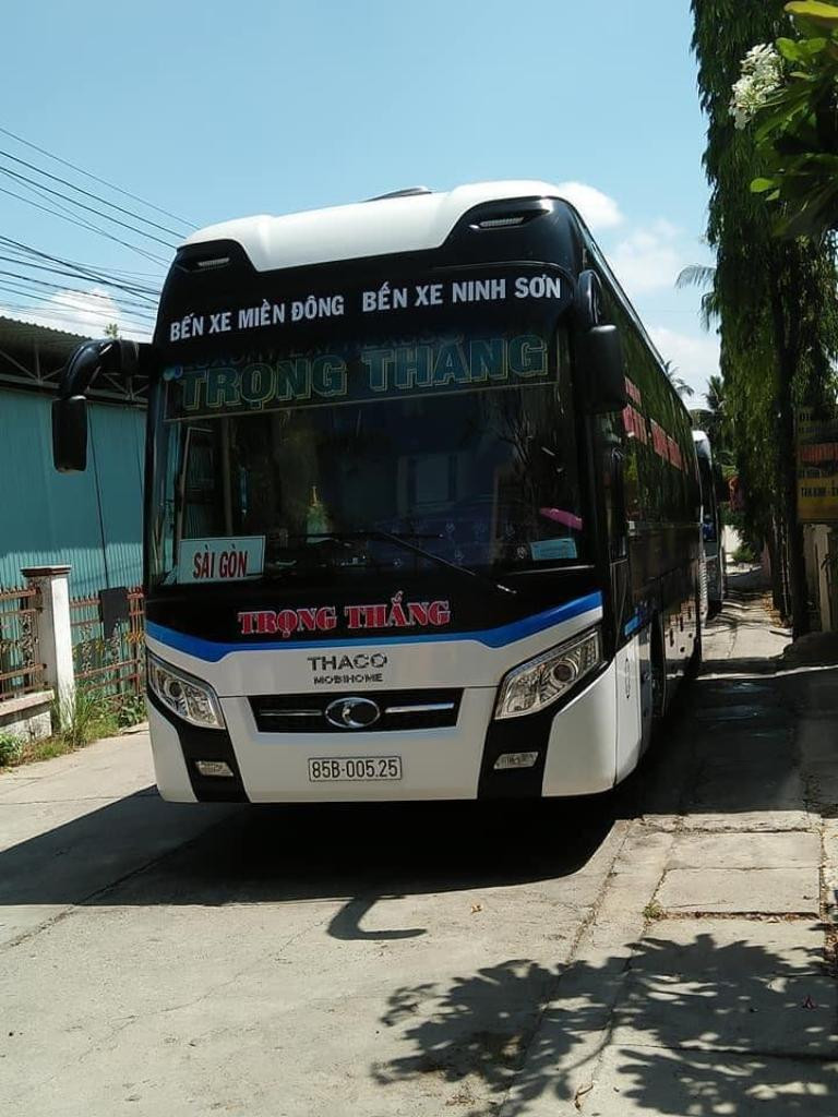 Đặt vé xe Trọng Thắng online qua fanpage
