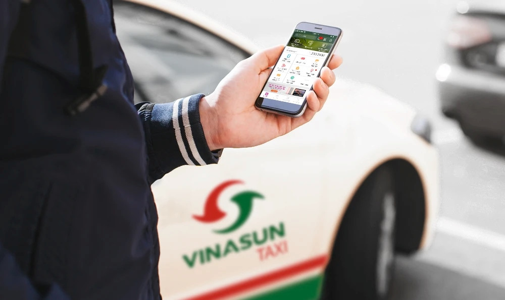 Đặt xe dễ dàng qua ứng dụng của hãng Taxi Vinasun