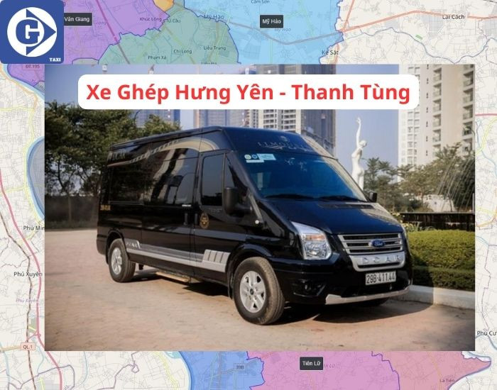 Đặt xe ghép Hưng Yên qua ứng dụng