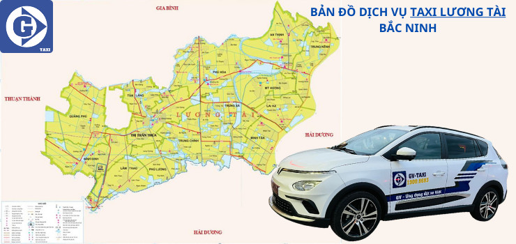 Đặt xe nhanh chóng qua ứng dụng GV Taxi tại Lương Tài Bắc Ninh