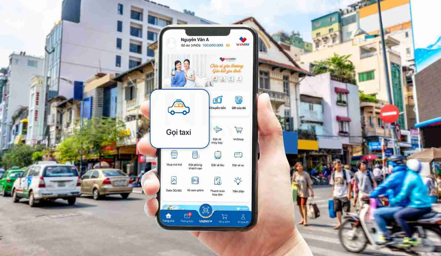 Đặt xe taxi 4 chỗ Vinasun