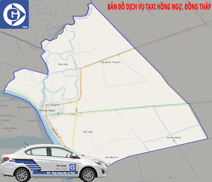 Đặt xe taxi Hồng Ngự Đồng Tháp tiện lợi qua ứng dụng di động