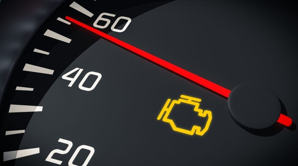 Đèn báo lỗi động cơ Check Engine cảnh báo bô bin đánh lửa ô tô hư hỏng