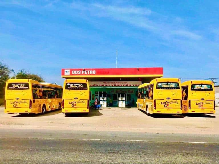 Đến sớm tại điểm đón Nhà xe Thiện Trí