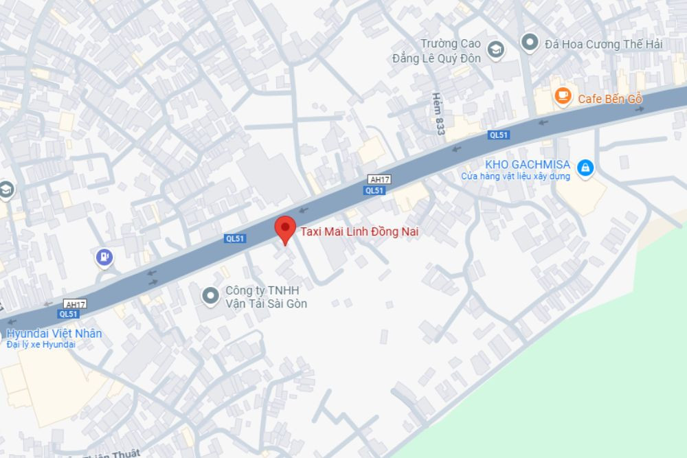 Địa chỉ chi nhánh taxi Mai Linh tại Biên Hòa, Đồng Nai