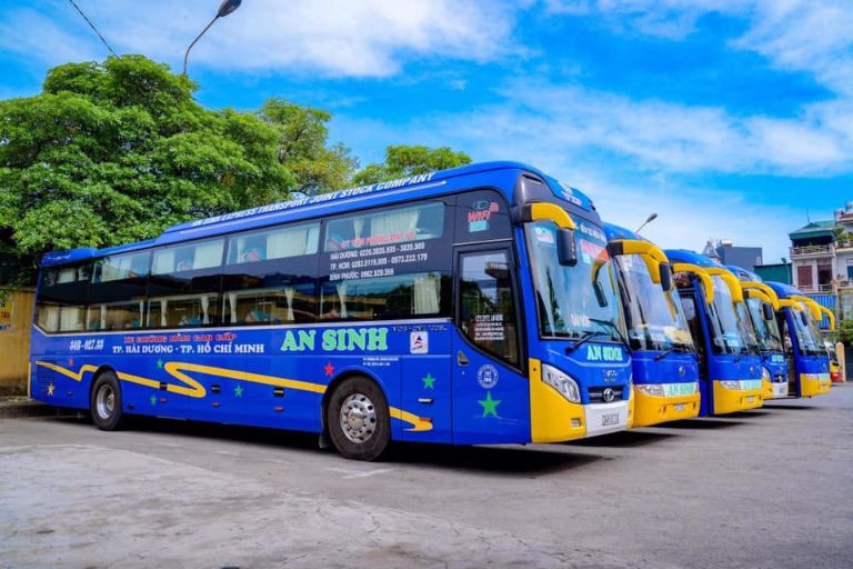 Dịch vụ chuyên nghiệp của xe khách An Sinh trên tuyến Đà Nẵng Hải Dương