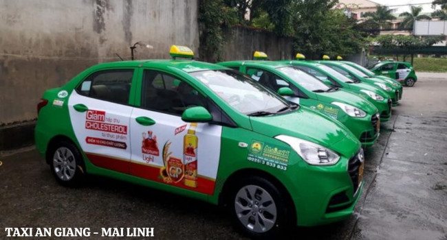 Dịch vụ taxi Mai Linh, lựa chọn di chuyển quen thuộc tại An Giang