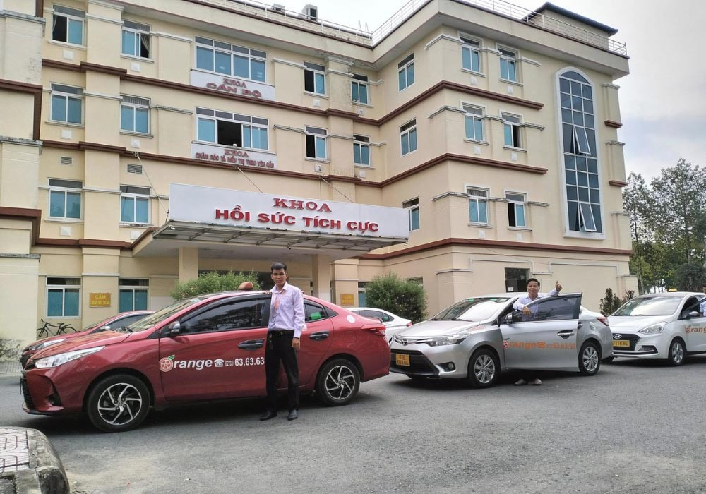 Dịch vụ taxi Orange Tiền Giang tập trung hoạt động chính tại khu vực TP Mỹ Tho