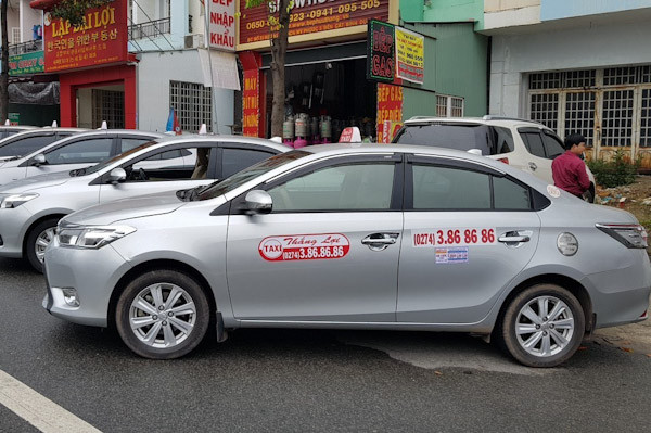 Dịch vụ taxi Thắng Lợi hoạt động tại các tuyến đường Biên Hòa Đồng Nai