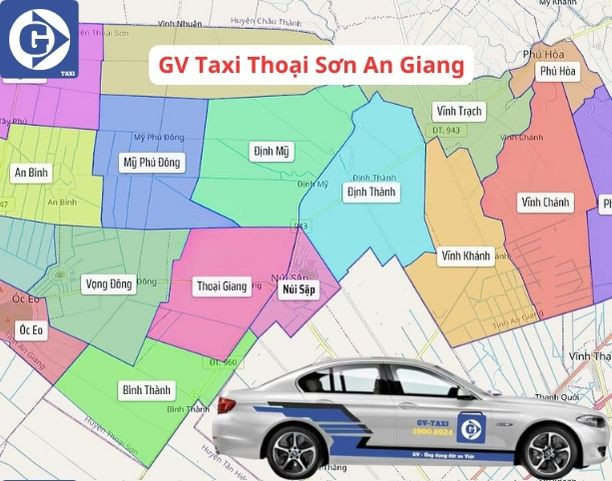 Dịch vụ taxi Thoại Sơn của Mai Linh