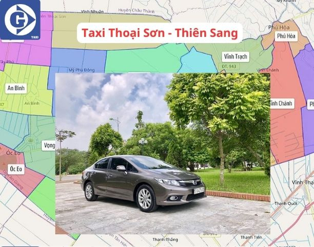 Dịch vụ taxi Thoại Sơn của Thiên Anh