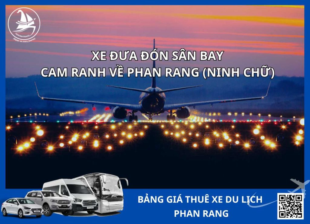 Dịch vụ xe đưa đón sân bay Cam Ranh về Ninh Thuận