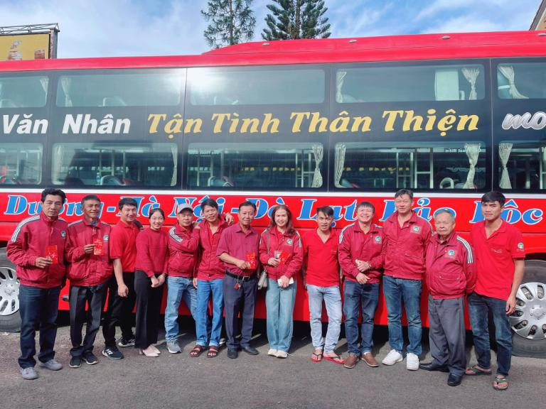 Điểm đón khách của Nhà xe Ngọc Hùng Văn Nhân