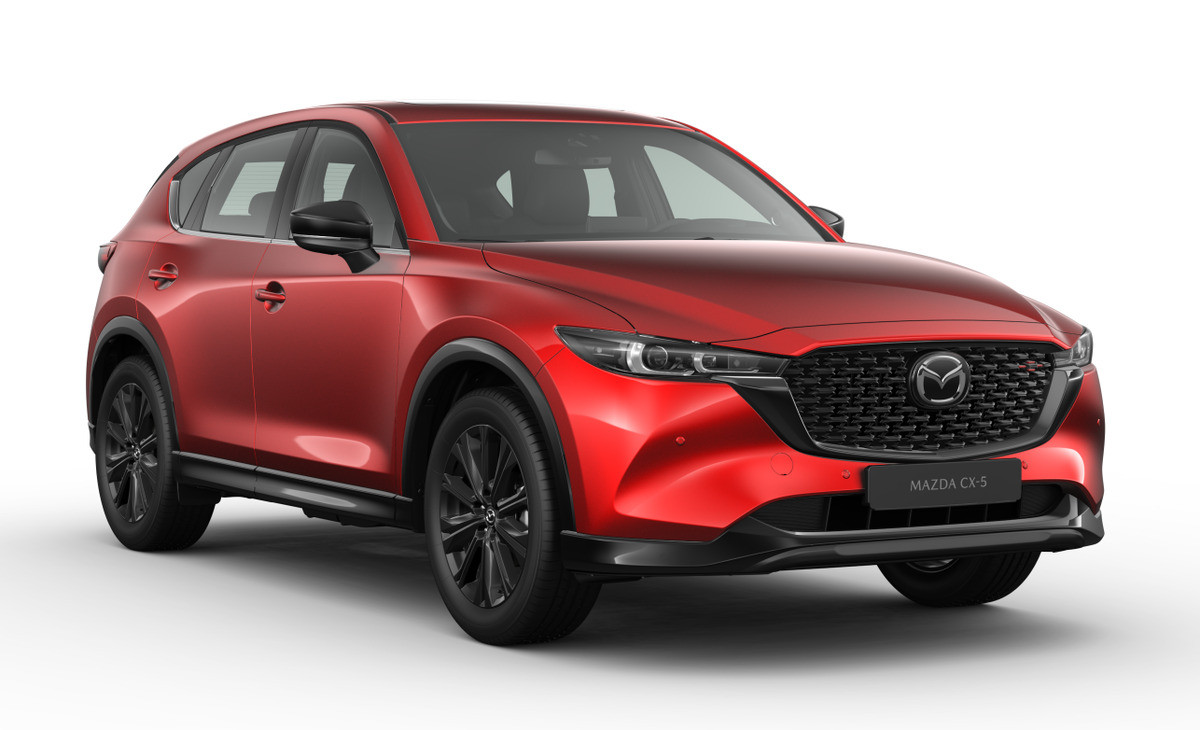 Diện mạo ngoại thất hiện đại và khỏe khoắn của Mazda CX-5 2023