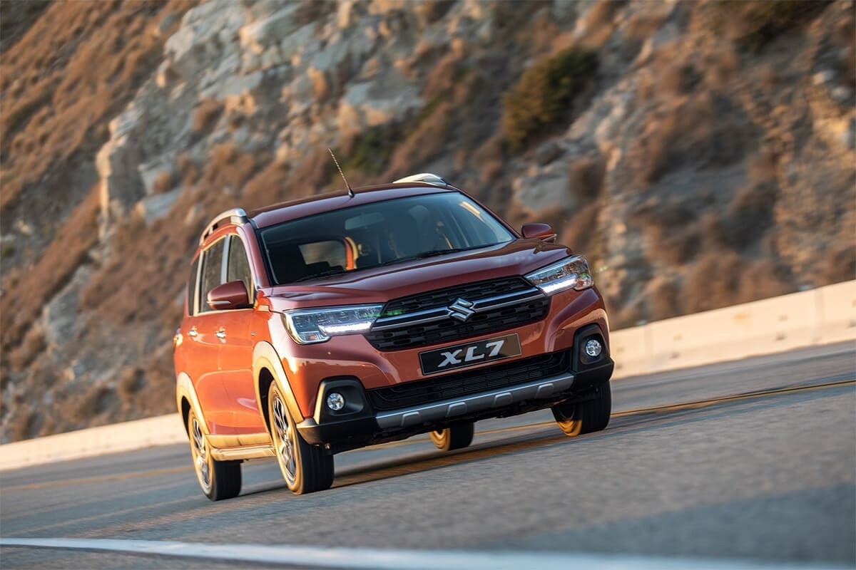 Diện mạo phía trước của Suzuki XL7 2020