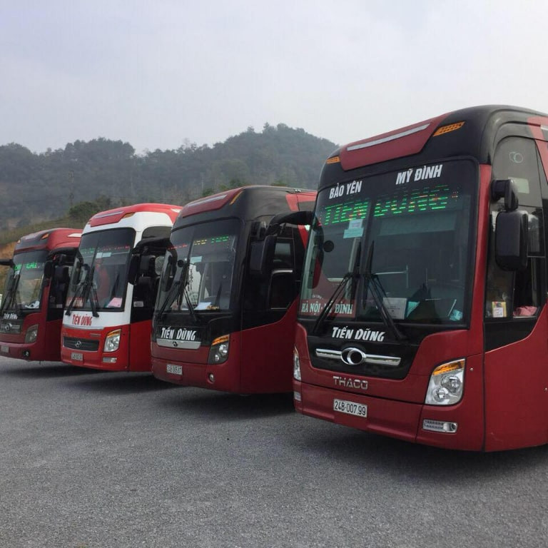 Diện mạo xe khách Tiến Dũng trên hành trình Vũng Tàu Cam Ranh