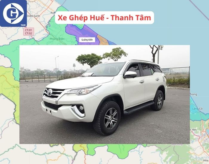 Điện thoại di động hiển thị ứng dụng gọi xe ghép tiện lợi