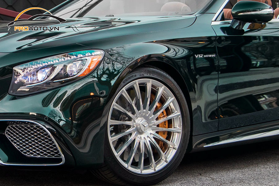 Độ mâm thể thao cho Mercedes Benz Maybach với thiết kế độc đáo