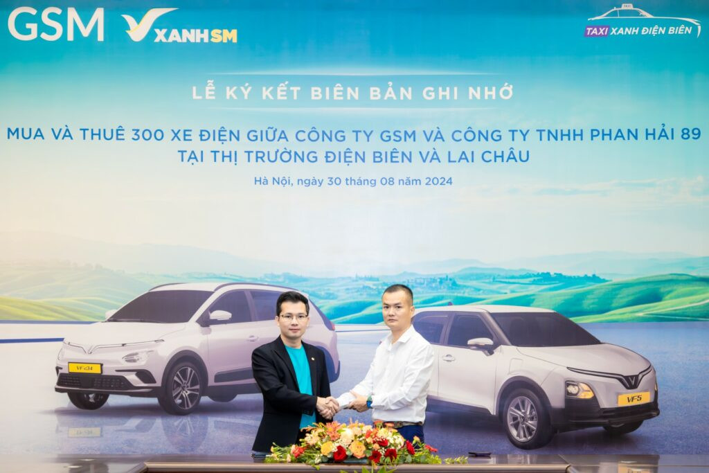Đội hình xe taxi điện VinFast VF 5 Plus sẵn sàng phục vụ dịch vụ taxi xanh Lai Châu và Điện Biên