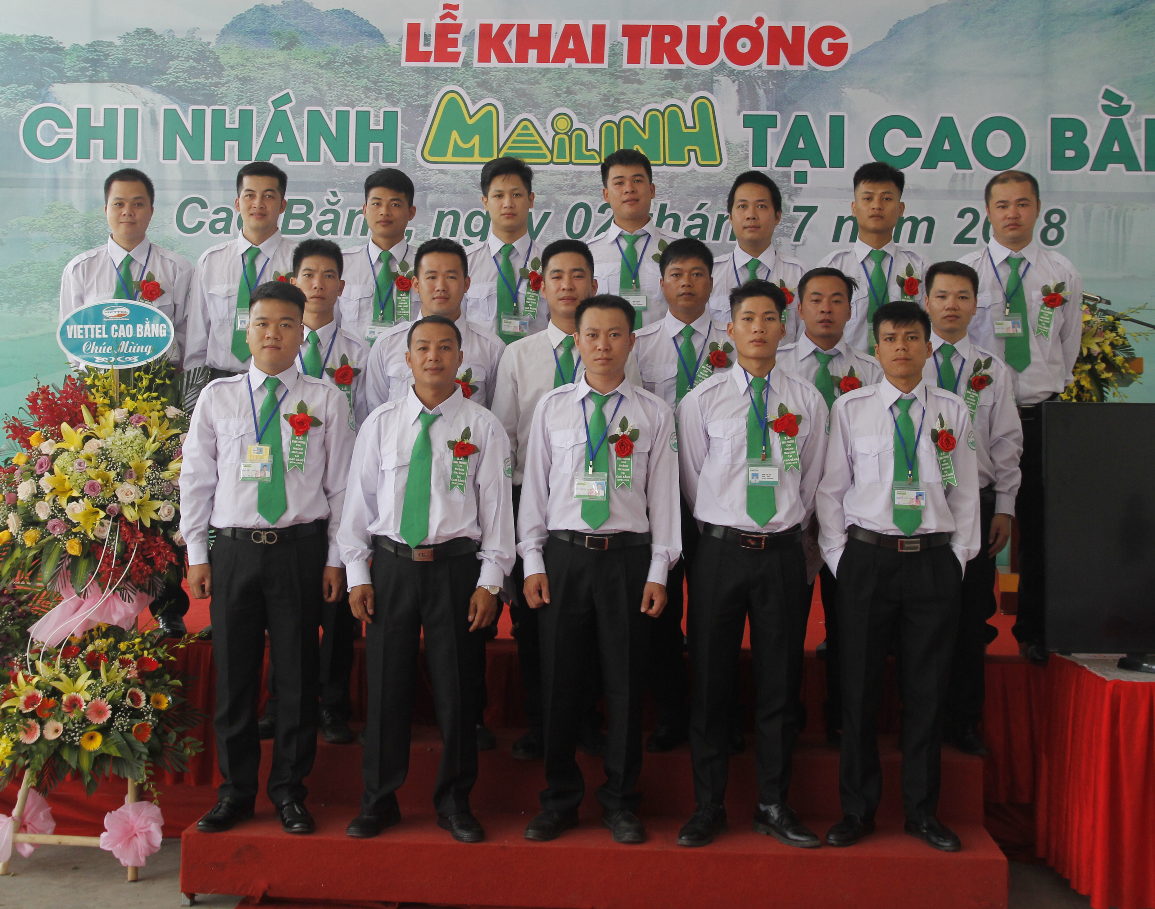 Đội ngũ lái xe chuyên nghiệp của taxi Mai Linh Cao Bằng