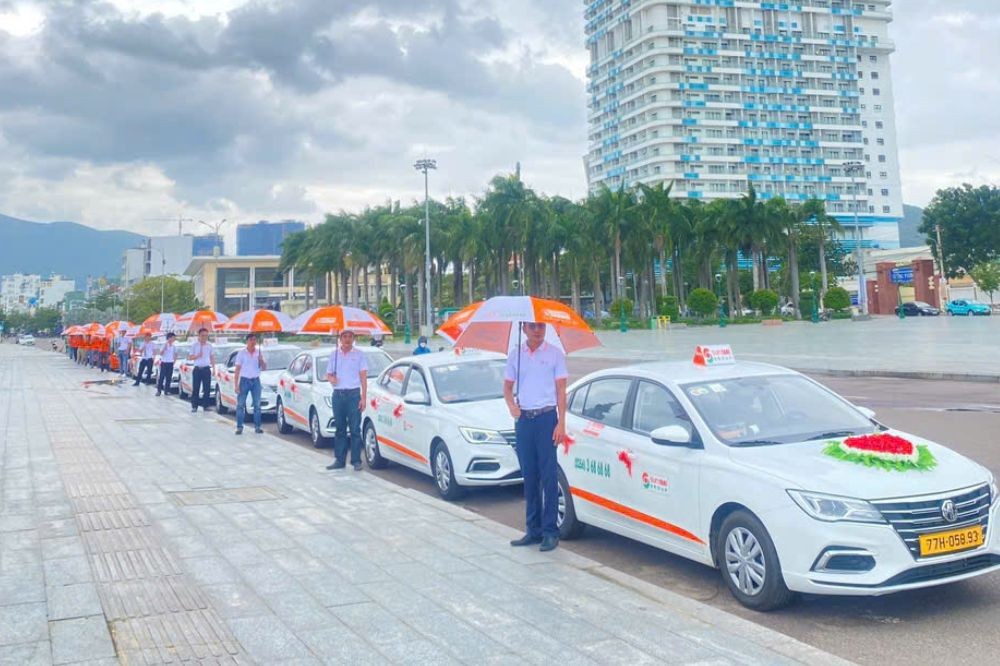 Đội ngũ tài xế chuyên nghiệp của SunTaxi