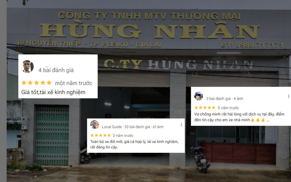 Đội ngũ tài xế chuyên nghiệp của Taxi Hùng Nhân phục vụ taxi An Khê