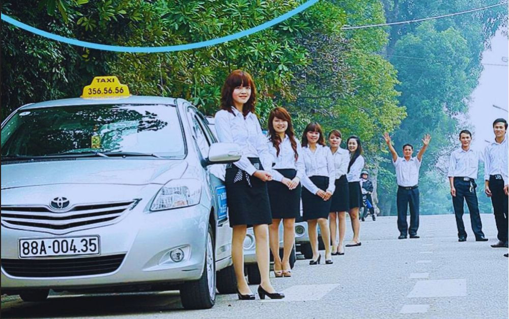 Đội ngũ tài xế Taxi Thiên Đức tại Tam Dương chuyên nghiệp và thân thiện