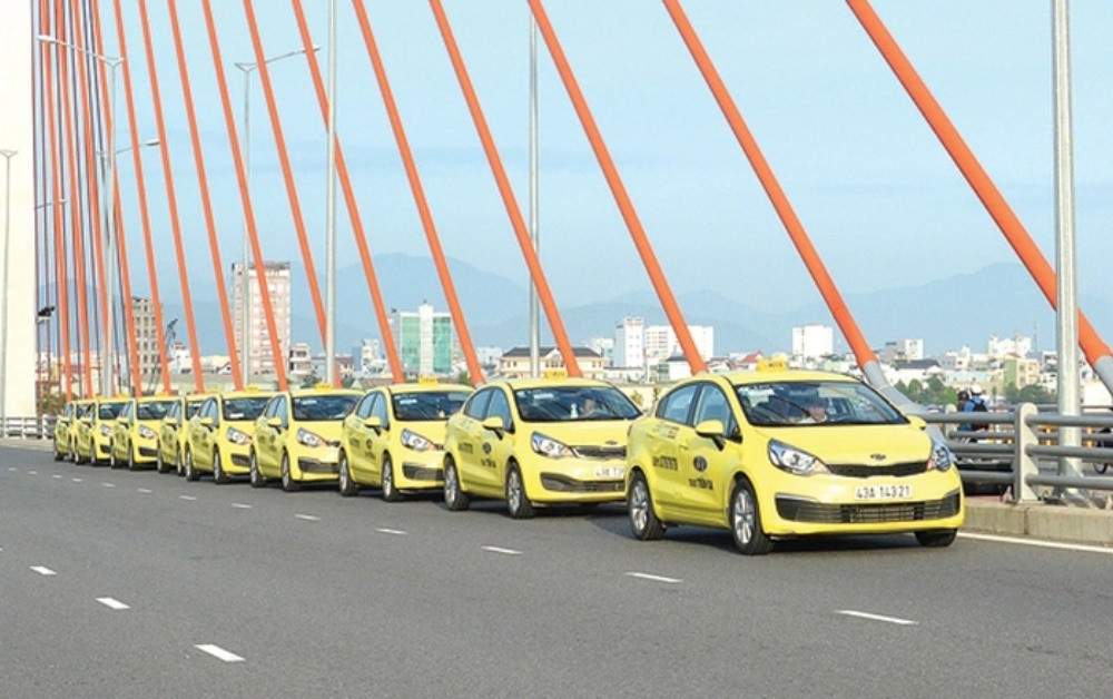 Đội ngũ xe chất lượng của tổng đài taxi Tiên Sa Núi Thành