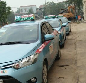 Đội ngũ xe taxi hiện đại sẵn sàng phục vụ khu vực Samsung Thái Nguyên