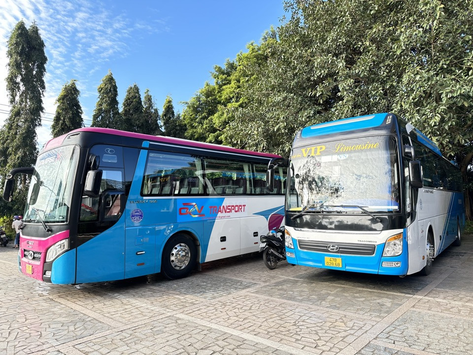 Đội xe 45 chỗ đa dạng phục vụ nhu cầu thuê xe tại Gia Lai
